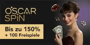 Oscarspin casino Dritter Einzahlungsbonus